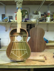 Guitar and Eolande 1st steps film 009